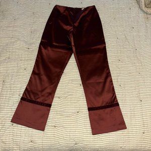 Stunning Burgundy Work Order pants